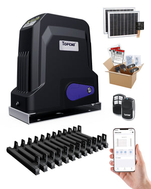 DWR500ST Solar Sliding Gate Opener Rack Drive