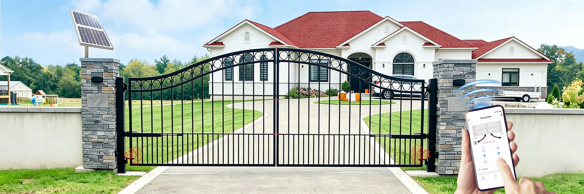 TOPENS Smart Gate Openers - Guard Your Happy Family