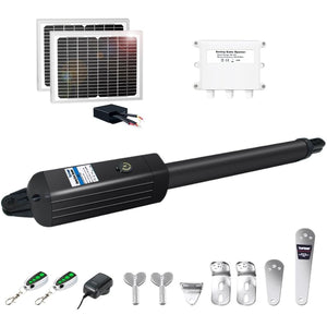 TOPENS A8S Heavy Duty Solar Single Swing Gate Opener
