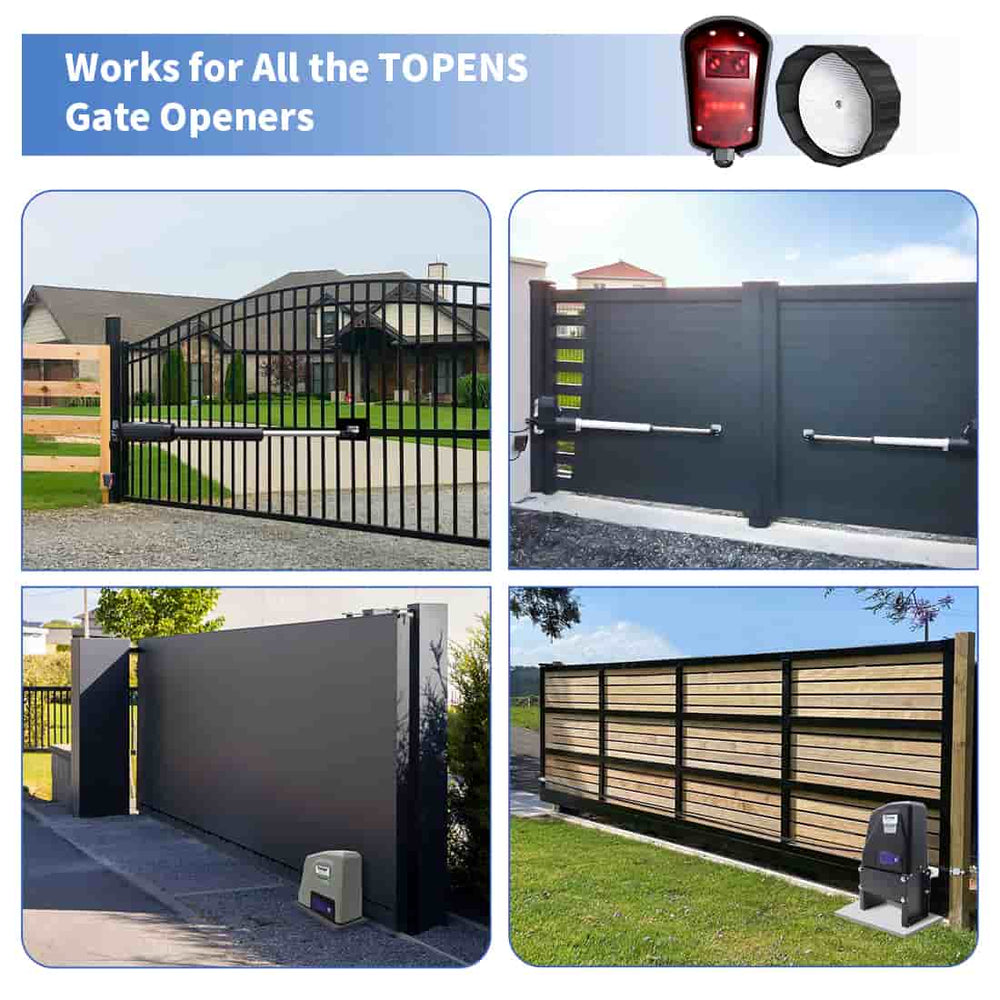 Retro Reflective Beam Sensor for Gate Opener | TOPENS