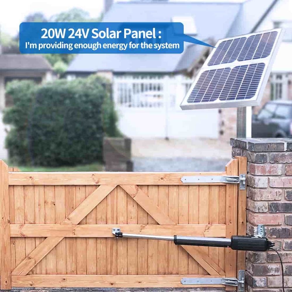 20 Watt Solar Panel for Gate Opener | TOPENS