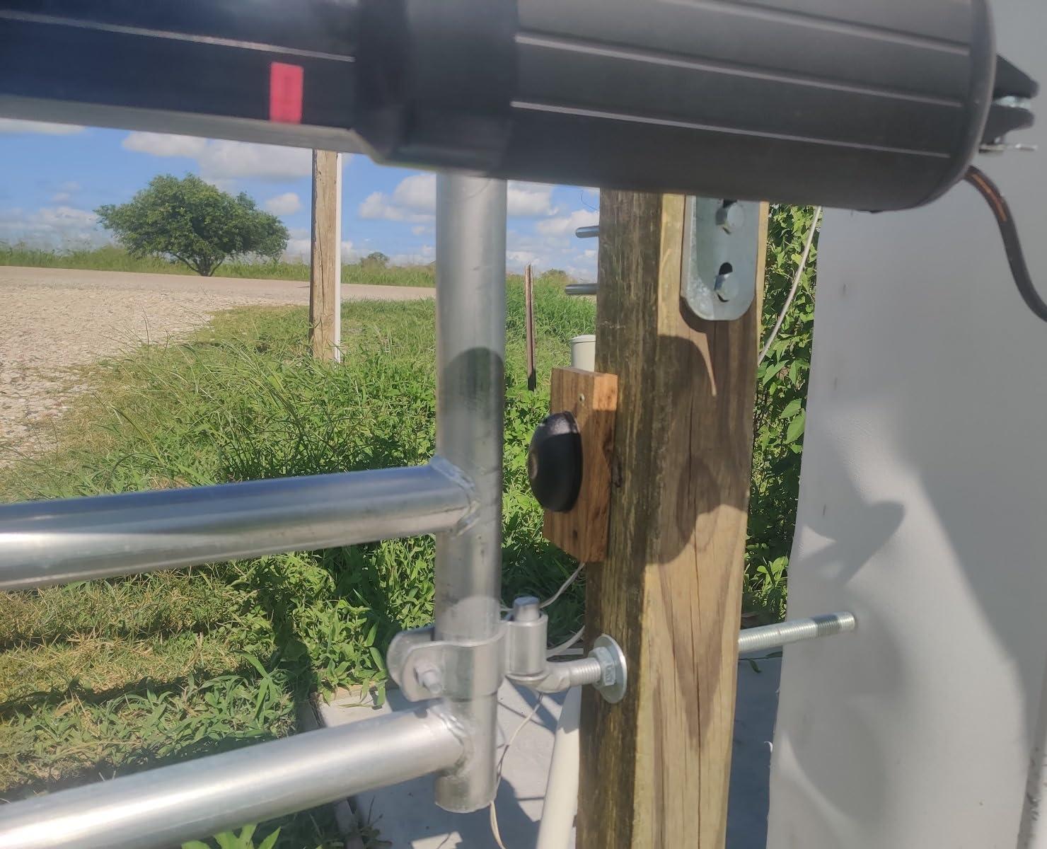 TC102 Photo Eye Infrared Beam Sensor for Automatic Gate Opener in real life