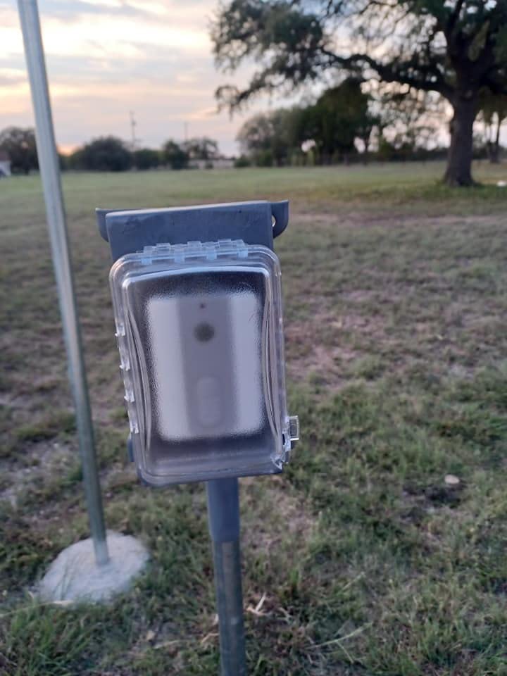 TC173 Wireless Push Button Remote Control Transmitter for Gate Opener in real life