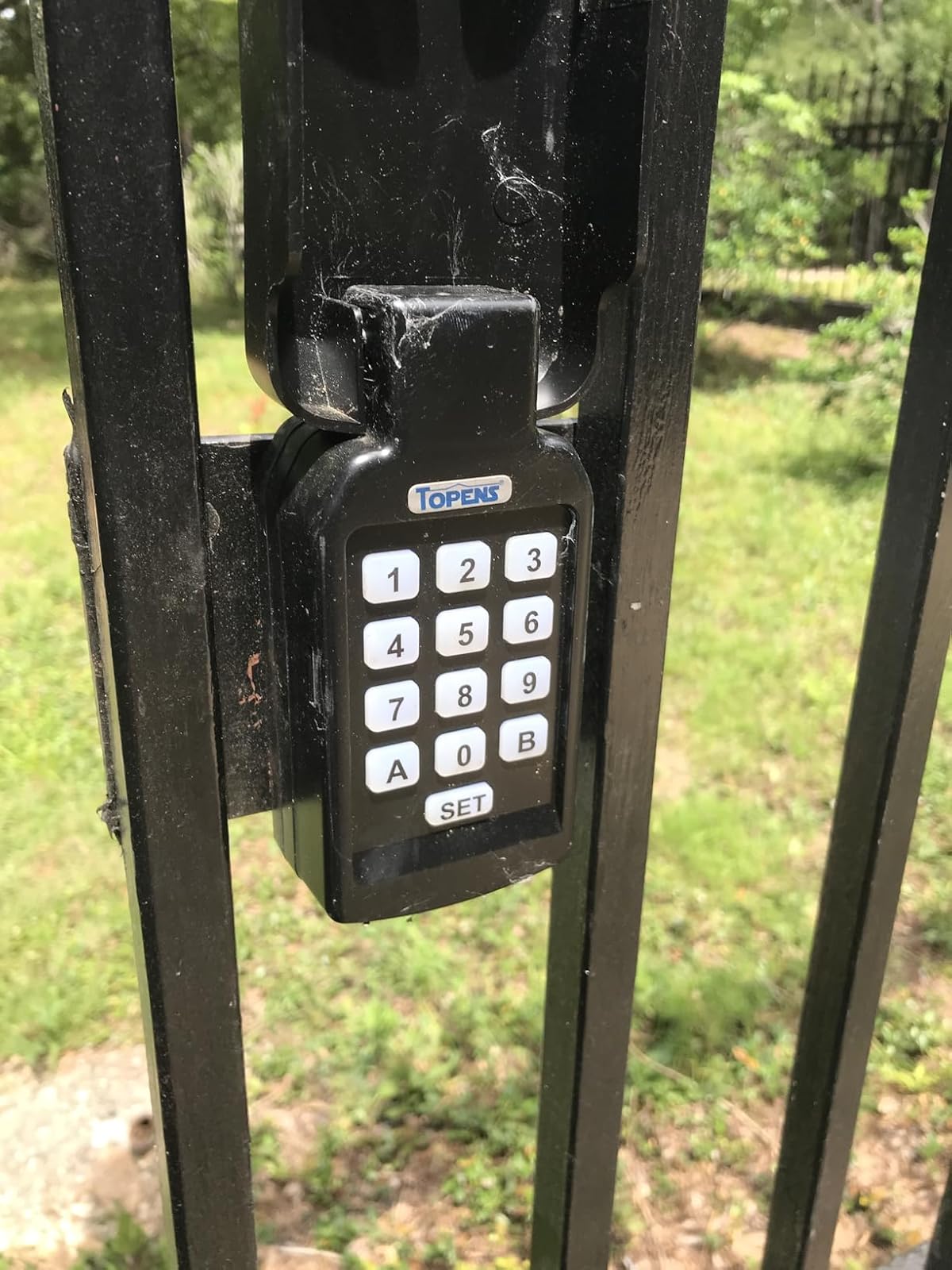 TC188 Universal Wireless Gate Opener Keypad in real life