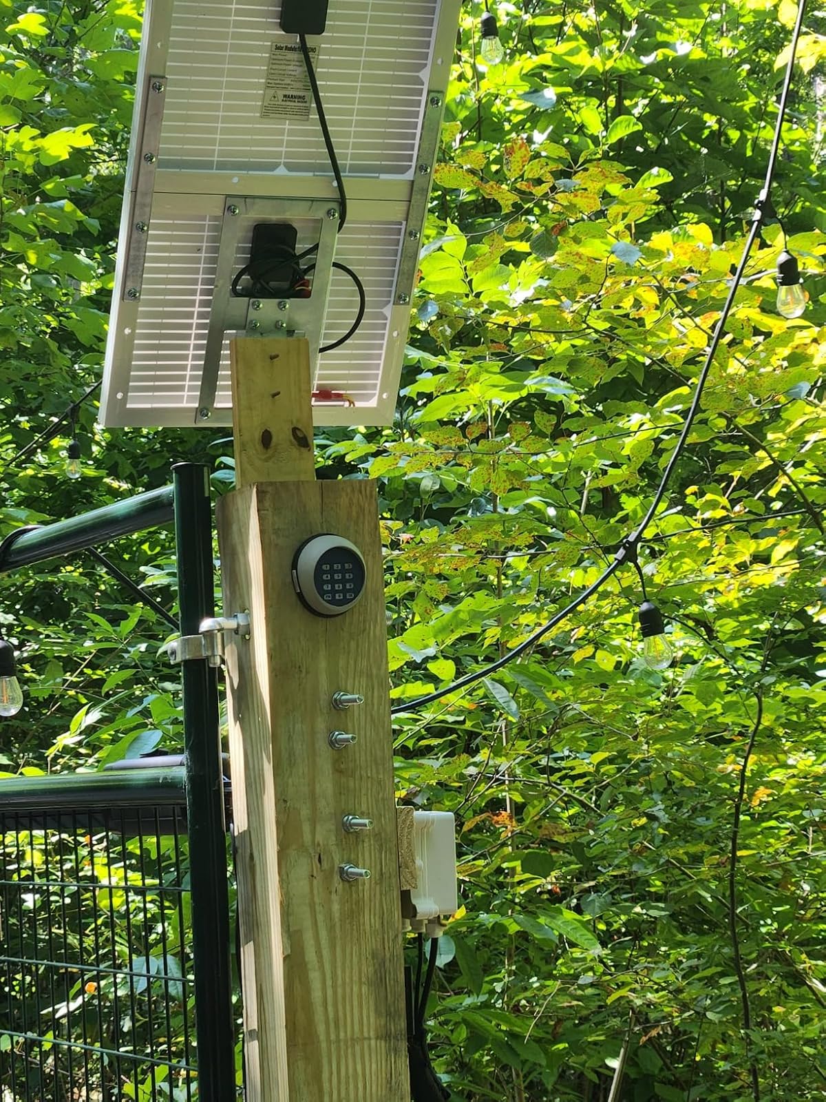 TKP3 Wireless Keypad for Gate Opener in real life