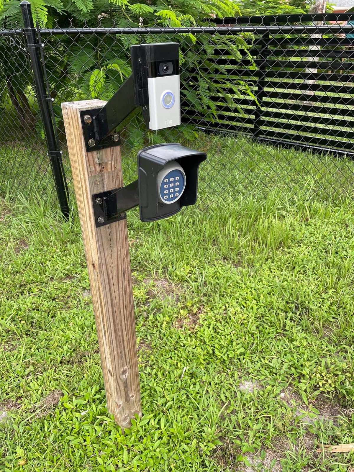 TKP3 Wireless Keypad for Gate Opener in real life