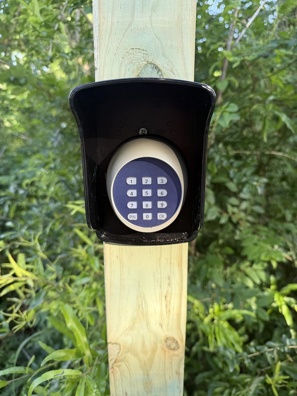 TKP3 Wireless Keypad for Gate Opener in real life