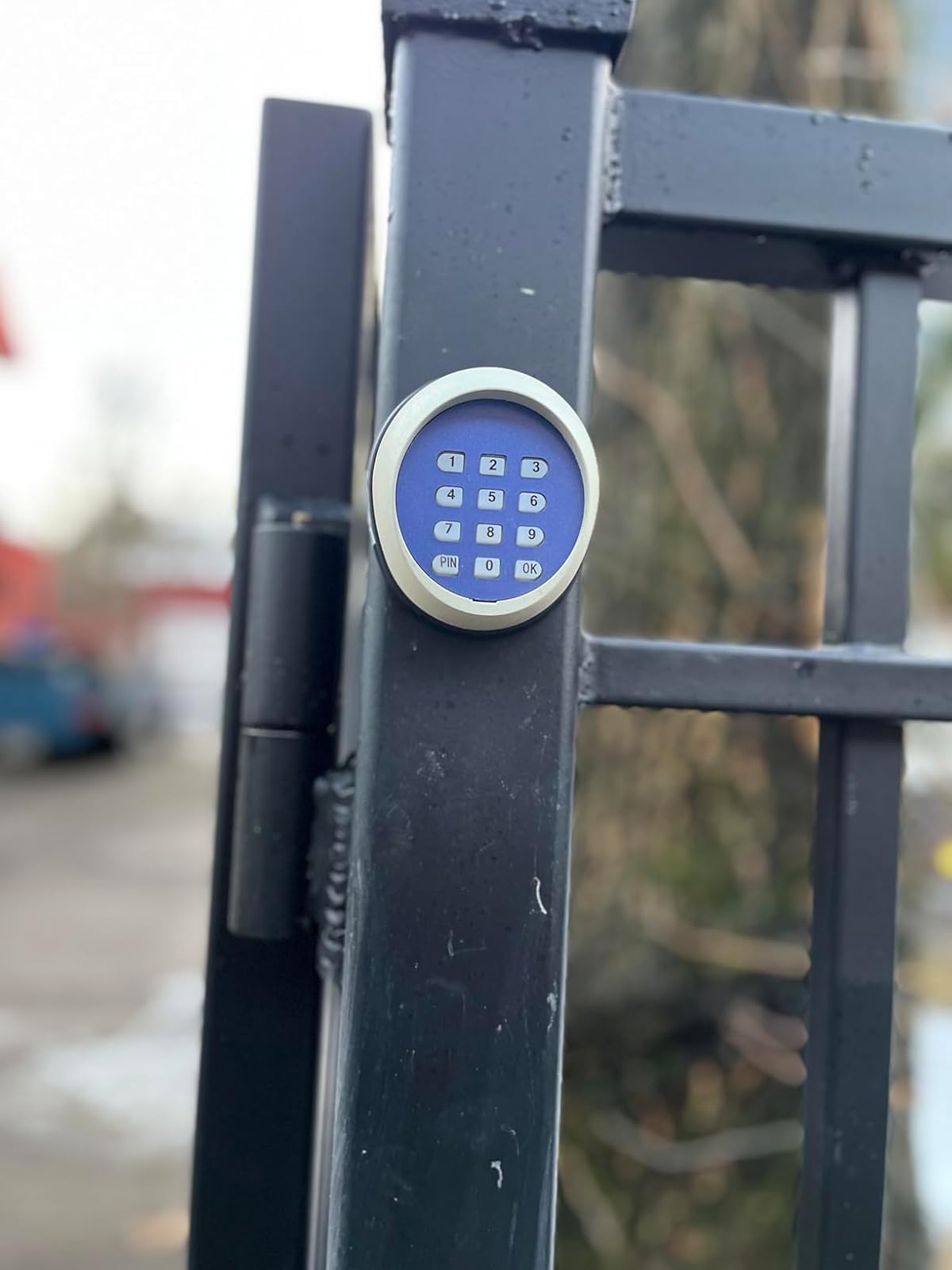 TKP3 Wireless Keypad for Gate Opener in real life